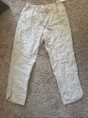 Caslon Khaki Linen Pants BNWT